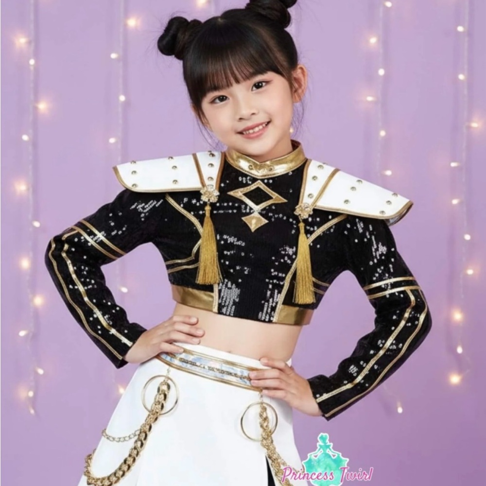 SOLD- Kpop Demon Hunters Kids Costume - XS (Zoey)